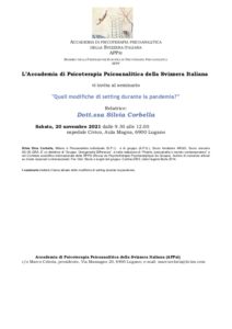 Appsi invito al seminario Silvia Corbella